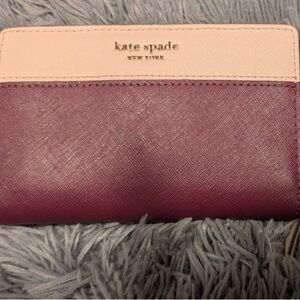 Kate Spade Pink and Cream Wallet